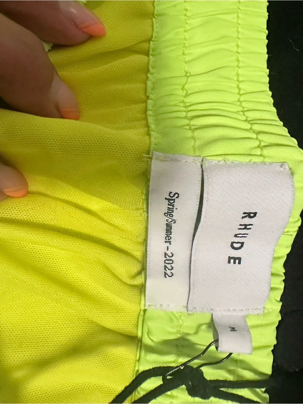 Rhude bold neon